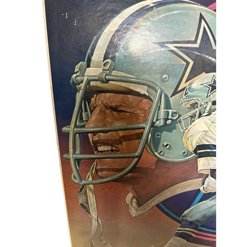 1979 DALLAS COWBOYS  NFL  WALL CLOCK  LAFAYETTE   TONY DORSETT #33